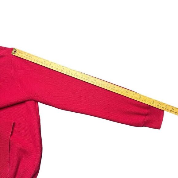 Polo Ralph Lauren Pima Cotton Men’s Sweater XL Red Crew Neck Knit Preppy Golf - Picture 8 of 8